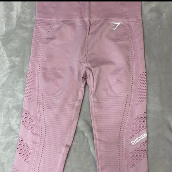 Gymshark Flawless knit high color pink leggings - Picture 1 of 2